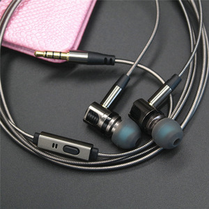 Oriole 846 In-Ear Headphones Metal Detachable <b>Controls</b> With Mic <b>For</b> Mobile <b>Phone</b> - Product Image 1