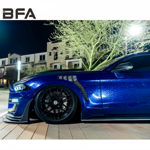 บังโคลนหน้าคาร์บอนไฟเบอร์แบบชิ้นเดียว ดีไซน์ใหม่จาก BFA สไตล์ GTD น้ำหนักเบา ทนทาน สำหรับรถมัสแตง ปี 2015-2023 - Product Image 6