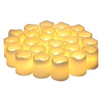 Bougies LED électroniques sans flamme à piles, effet vacillant, pour décoration intérieure, mariage, lumière décorative, motif pilier