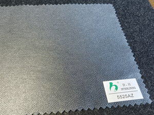 Entoilage en mélange de <span class=keywords><strong>nylon</strong></span> et de polyester non tissé avec adhésif silicone pour vêtements - Product Image 1