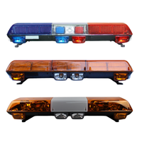 Barra de luces de advertencia LED DE EMERGENCIA ambulancia azul y roja de Venta caliente HS1012