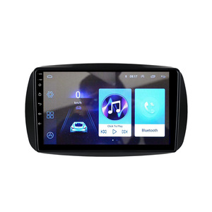 Lecteur multimédia de navigation GPS audio vidéo radio stéréo DVD tactile Android pour Benz SMART 2016 2017 2018 - Product Image 1