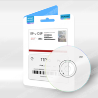 DVD Multilingüe de Win 11 Pro DSP, Activación en Línea de Win Professional Win11