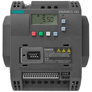 ไดรฟ์ปรับความถี่ Sinamics V20 สามเฟส 4kW 380-480V AC พร้อม Modbus RTU IP20 - Product Image 1
