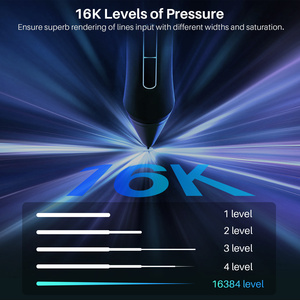 Huion <strong>Graphic</strong> Tablet with Screen 13.3 Inch 16384 Levels Kamvas 13 Gen3 Digital Drawing Tablet Monitor for Designer - Product Image 4