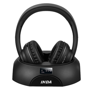 หูฟังไร้สายสเตอริโอ HIFI รุ่น YH710 ENC ของ INDA ปี 2026 แบบครอบหู พร้อมระบบตัดเสียงรบกวน แสดงสถานะแบตเตอรี่ด้วยไฟ LED  พร้อมแท่นชาร์จ เหมาะสำหรับดูทีวี - Product Image 1