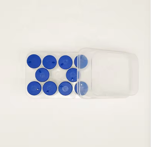Boîtes de rangement de voyage personnalisées pour flacons de 3 ml, 5 ml, 7 ml, 10 ml, 10 cc, en plastique transparent, avec matériaux recyclés, porte-flacons - Product Image 3