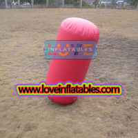 Boya inflable flotante de agua para publicidad, boya hinchable de natación para marcas de carreras