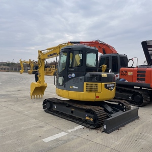 Excavadora Usada <span class=keywords><strong>Komatsu</strong></span> PC78US-8 de 7 Toneladas en Buen Estado, Marca Japonesa Original, Más Vendida, a Bajo Precio con Piezas en Oferta - Product Image 1