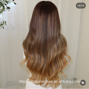Perruques de luxe en cheveux humains Lace Front avec mèches Balayage pour femmes, perruque Body Wave en dentelle HD transparente pré-épilée avec baby hair - Product Image 3