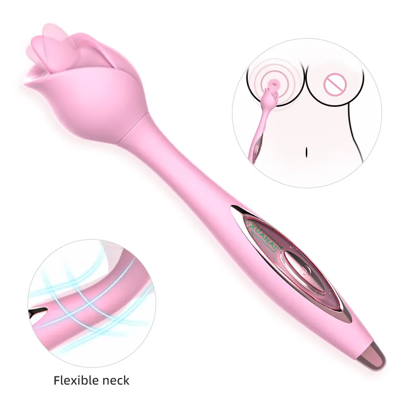 Amazon Hot Sale sex dolls rose clit vibrator g-spot adult sex toy for women rose lipstick vibrator female masturbator