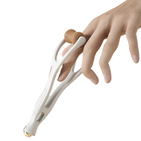 Vente en gros de rouleaux de massage des doigts double face Outils Arthrite Bian Stone Masseur des mains des tissus profonds pour soulager la douleur des mains