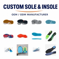 Semelle extérieure en mousse EVA imperméable pour chaussures de sport décontractées, semelle unisexe, vente directe d'usine