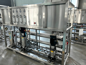 Système d'osmose inverse industriel 1000 LPH, station de traitement de l'eau avec contrôle PLC - Product Image 3