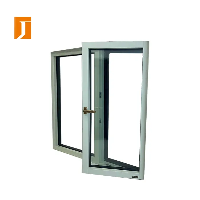 Fenêtre et portes à battant en aluminium gainé de bois Joyfident avec charnières fenêtre en bois fenêtres à guillotine en bois