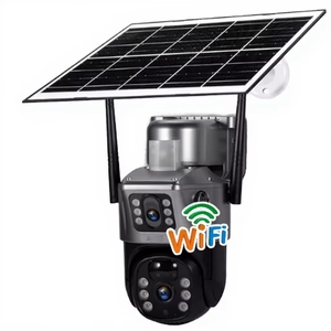V380 <span class=keywords><strong>WIFI</strong></span> สมาร์ทเน็ตเวิร์กกล้อง4G ซิมเลนส์คู่กลางแจ้ง PTZ กล้องเครือข่ายไร้สาย PIR ตรวจจับเสียงสองทางเพื่อความปลอดภัย - Product Image 1