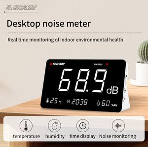 Direktverkauf ab Werk: Geräuschpegelmessgerät für Zuhause mit Dezibel-Alarm, Geeignet zur Lärmmessung - Product Image 3