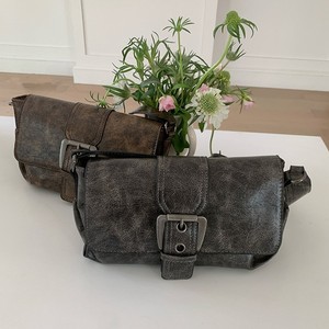 กระเป๋าใต้วงแขน Merlad Retro สีเทา-น้ำตาล สำหรับผู้หญิง กระเป๋าสะพายไหล่แบบมีสายสะพายข้าง พร้อมตัวล็อคแม่เหล็ก รุ่นสปริง 2025 ใช้ได้ทุกวัน - Product Image 1