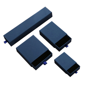 Custom <strong>Small</strong> Jewellery <strong>Paper</strong> Cardboard Ring Drawer Packaging Jewelry <strong>Box</strong> and Bag With Logo Printed - Product Image 2