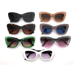 Occhiali da sole Vintage alla moda Cat Eye in plastica Private Label per feste con comoda struttura PC occhiali da sole Gafas De Sol - Product Image 6