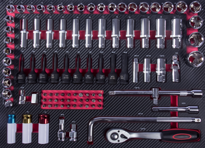 Juego de Herramientas Manuales Profesionales de <span class=keywords><strong>421</strong></span> Piezas, Material Cr-V, con Cualquier Combinación para Reparación de Automóviles - Product Image 3
