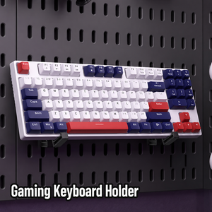 Organizzatore da Parete Forato, Pannello Portaoggetti per Sala Giochi, Supporto per Controller, Cuffie e Attrezzatura da Gaming - Product Image 3