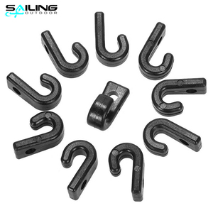 Boucle <span class=keywords><strong>de</strong></span> fixation <span class=keywords><strong>de</strong></span> type J en ABS pour kayak, canoë, yacht, tente, bâche, <span class=keywords><strong>point</strong></span> d'ancrage pour corde - Product Image 6