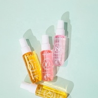 Kosy Mosy Parfum longue durée 24 heures pour femme, Sillage floral intense EDP 40ml*4, Brume parfumée longue durée pour cheveux et corps