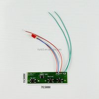 Circuit imprimé personnalisé pour cuisinière à induction, carte de circuit imprimé pour jouet, assemblage clé en main de PCB à 3 capteurs, module sonore, circuit intégré vocal, OEM ODM, vente en gros, faible MOQ