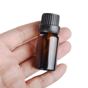 Frascos de Óleo Essencial Marrom de 30ml em Estoque de Fábrica, Frascos de Amostra Cosmética de 15ml, Frascos de Óleo Essencial de Vidro Âmbar de 10ml - Product Image 2