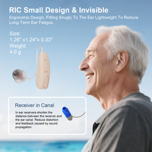 Nouveauté : aides auditives numériques Bluetooth, <span class=keywords><strong>service</strong></span> OEM, aides auditives RIC sans ordonnance, rechargeables avec suppression du bruit - Product Image 6