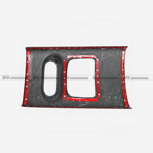 Cache de protection du port USB de la console arrière en carbone préimprégné OEM, compatible uniquement avec les Ioniq 5 22-25 standard, pièces intérieures pour véhicules électriques - Product Image 2