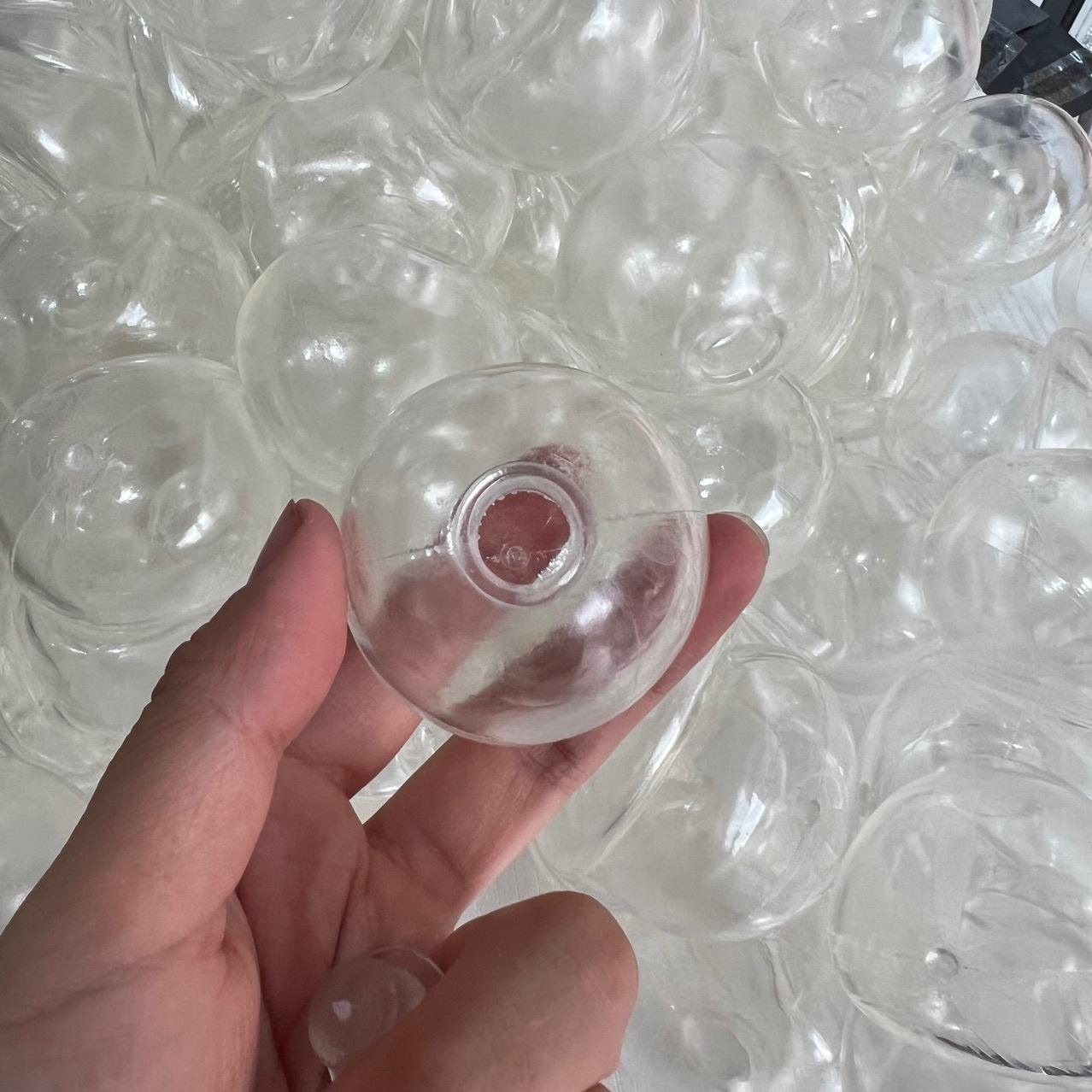 9ซม. โปร่งใสพร้อมจุก