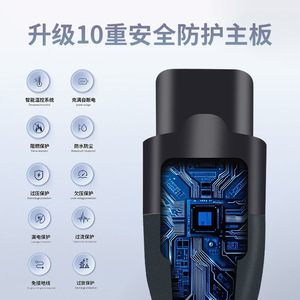 ดรอปชิปปิ้ง Shopify เครื่องชาร์จรถยนต์ไฟฟ้า 2 in 1 V2L ปืนปล่อยพลังงานแบบพกพา อะแดปเตอร์เต้ารับไฟฟ้ากระแสสลับ - Product Image 2