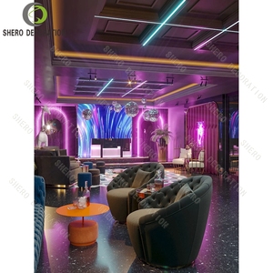 Table de bar moderne pour boîte de nuit personnalisée SS Whisky Vitrine Décoration de luxe pour boîte de nuit - Product Image 3