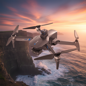 Dron RC con GPS, Retorno Automático, Retorno por Fallo de Señal, Retorno por Bajo Voltaje, Vuelo Circular, Interruptor de Velocidad, Giroscopio de <span class=keywords><strong>6</strong></span> Ejes <span class=keywords><strong>para</strong></span> Principiantes, Juguete - Product Image 1