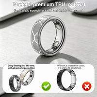 Coque de protection universelle transparente en TPU souple et élastique pour Smart Ring