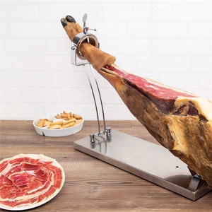 <span class=keywords><strong>Support</strong></span> à <span class=keywords><strong>jambon</strong></span> pliable en acier inoxydable de qualité supérieure 2026 pour jambons espagnols et prosciutto italiens - Product Image 4