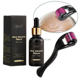 Label pribadi <span class=keywords><strong>Derma</strong></span> Roller Kit Minyak pertumbuhan rambut sikat pemijat kulit kepala merangsang pertumbuhan kembali rambut untuk pria wanita - Product Image 1