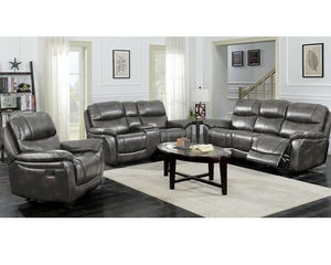 <b>Cheap</b> Modern Fashion Air Leather Recliner Sofa <b>Set</b> - Product Image 3