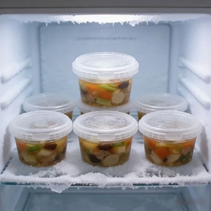 Secure 365ml Matching PP Transparent Bowl Lid Mini Dustproof Cover for Food Grade Freshness and Small Bowl Storage - Product Image 5