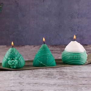 Ensemble de moules en silicone TangChu Zongzi Trio pour le festival des bateaux-dragons, les fêtes à thème asiatique et les collectionneurs de Kawaii - Product Image 1