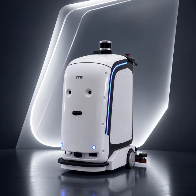 M2 Pro Commercial Cleaning Robot-4-in-1 Autonomous Floor Scrubber Vacuum LDS+VSLAM Navigation App Control Auto Charge Automatic