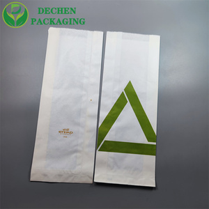 Custom White Restaurant Paper Bags for Food Delivery Packaging