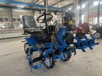 EAGLE POWER Mini Motoculteur Électrique Multifonctionnel à Engrenages, Haute Productivité, pour Cultivation à la Voiture Tractée