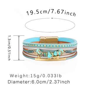 Brazalete de Acero de Alta Calidad, Material Libre de Plomo, Descuento al por Mayor, Regalo Navideño para Mujer, Brillo Metálico Luminoso - Product Image 1