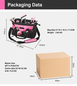 ชุดเครื่องมือสีชมพูชุดเครื่องมือซ่อมแซมแบบพกพาสำหรับผู้หญิงชุดเครื่องมือซ่อมแซมแบบปรับแต่งได้สำหรับครัวเรือนสีม่วงสีชมพู246ชิ้น - Product Image 6