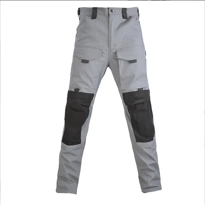 Pantalons cargo multi-poches pour hommes Pantalons pour machines électriques Travaux de construction Longs pour hommes Pantalons Pantalones De Hombre Trabajo