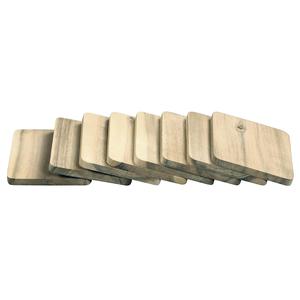 Planches à raclette KESPER, lot de 8, en bois, pour servir fromages et steaks - Product Image 1