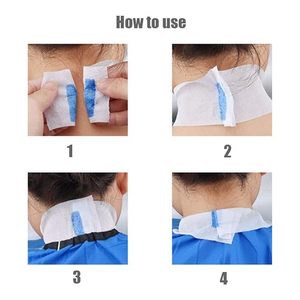 5 rouleaux de bandes jetables pour le cou, pour salon de coiffure, accessoire professionnel en papier extensible pour la coiffure <span class=keywords><strong>et</strong></span> la coupe de cheveux - Product Image 6